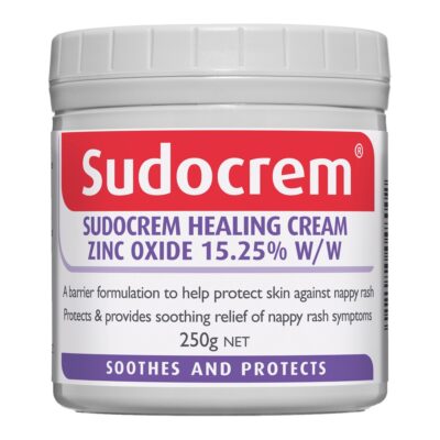 Sudocrem - Diaper Rash Cream for Baby, Soothes, Heals, and Protects, Relief  and Treatment of Diaper Rash, Zinc Oxide Cream - 400g : : Baby