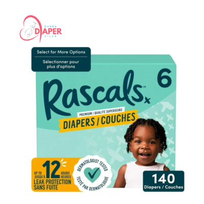 Rascals Diapers Size 6